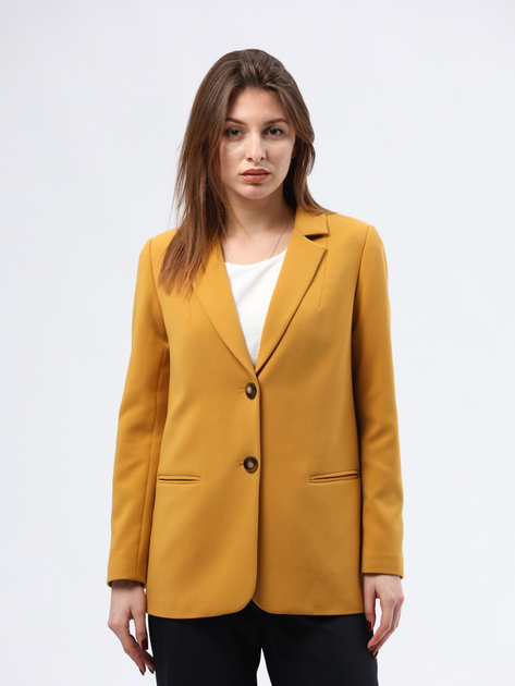 Жакет с карманами Cat Orange 3342 Горчичный 44 