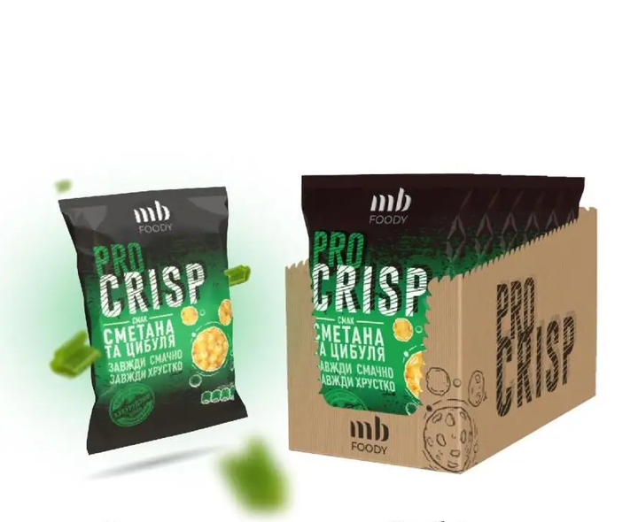 Кукурудзяні кульки MB FOODY PRO CRISP закуска до пива сметана та зелень (6 шт/ящ х 0,045 кг) (00-00000135) - Фото 5 Кукурудзяні кульки MB FOODY PRO CRISP закуска до пива сметана та зелень (6 шт/ящ х 0,045 кг) (00-00000135) - зображення 5