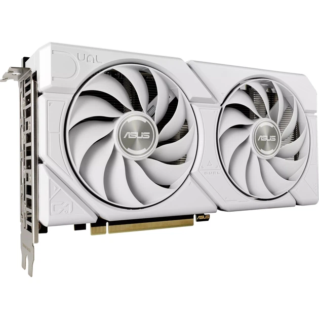 Відеокарта Asus nVidia RTX 4060 DUAL-RTX4070S-O12G-EVO-WHITE 12ГБ GDDR6/ 21000 МГц/ 192 мбіт - зображення 14