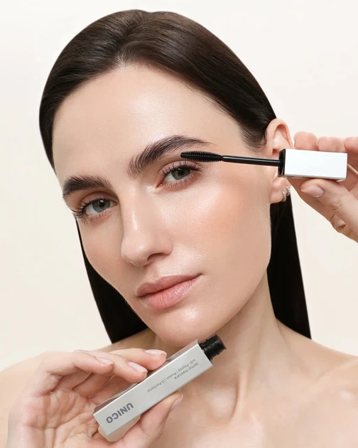 Термотуш сироватка для вій UNICO Termo Mascara With peptides Black колір чорний, 10 гр - зображення 3