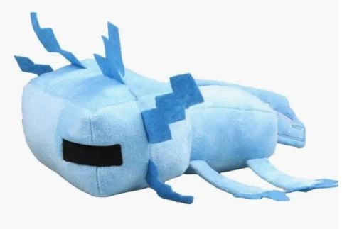 Дитяча іграшка з гри Minecraft Саламандра аксолотль Mojang JINX майнкрафт 26см Salamander (554004658) Блакитна - зображення 6