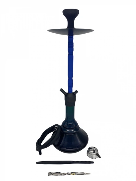 Кальян 80 см Case Premium Синій Повний Комплект
