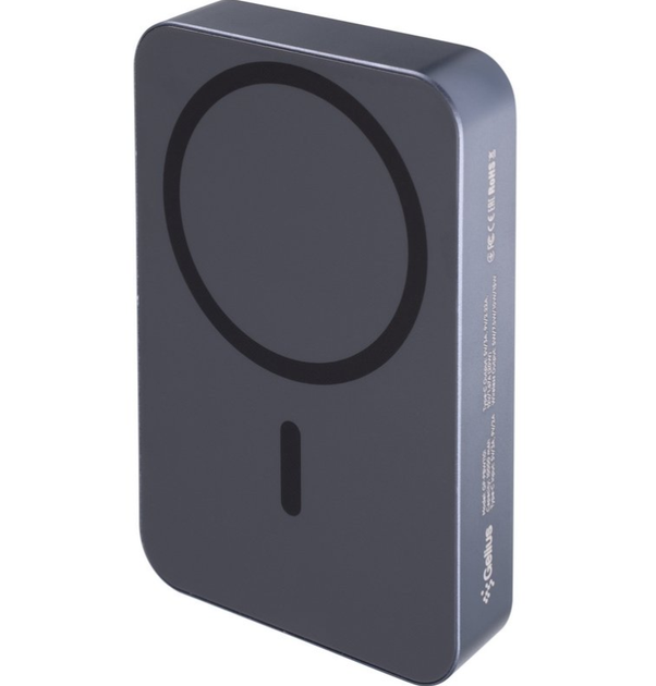 Додаткова батарея з бездротовою зарядкою Gelius Nexus Magnetic Wireless Charge 15W GP-PBW110i 10 000mAh - зображення 4