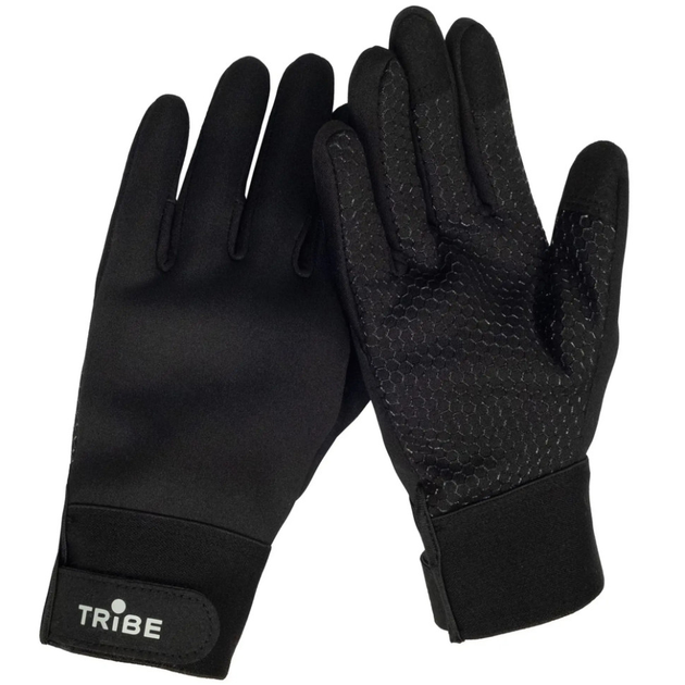 Рукавички Tribe Wind Gloves T-KC-0012-black, M - зображення 1