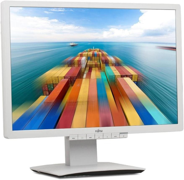 Монітор Fujitsu B22W-7 білий (22" TN/1680x1050/16:10/250кд/м2) (03-FJ-22-B22W-7-A) Refurbished - изображение 2