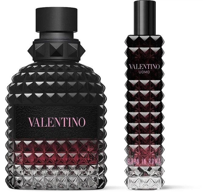 Набор (edp/50ml + edp/15ml) - Valentino Born in Roma Uomo Intense