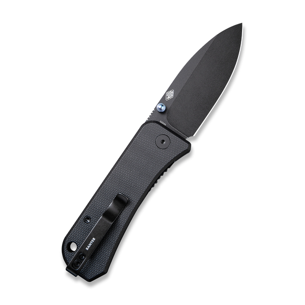 Карманный складной тактический нож Weknife Banter 2004B CPM Black (2004B) - изображение 2