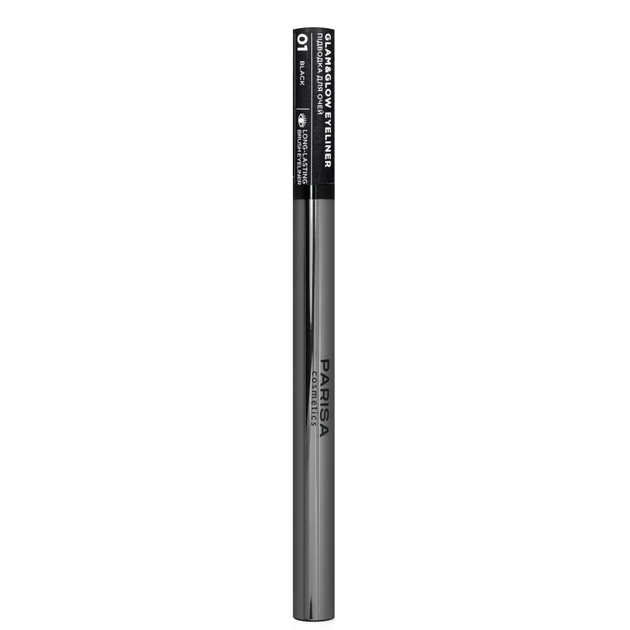 Підводка-фломастер для очей Parisa Cosmetics Glam&Glow PF-300 № 01 Black - зображення 3