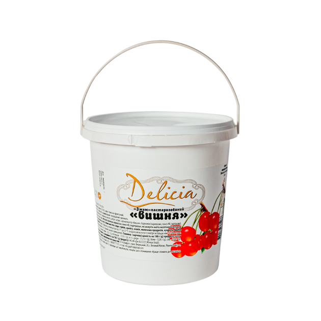 Джем Delicia Вишня 1 кг - Фото 1 Джем Delicia Вишня 1 кг - зображення 1