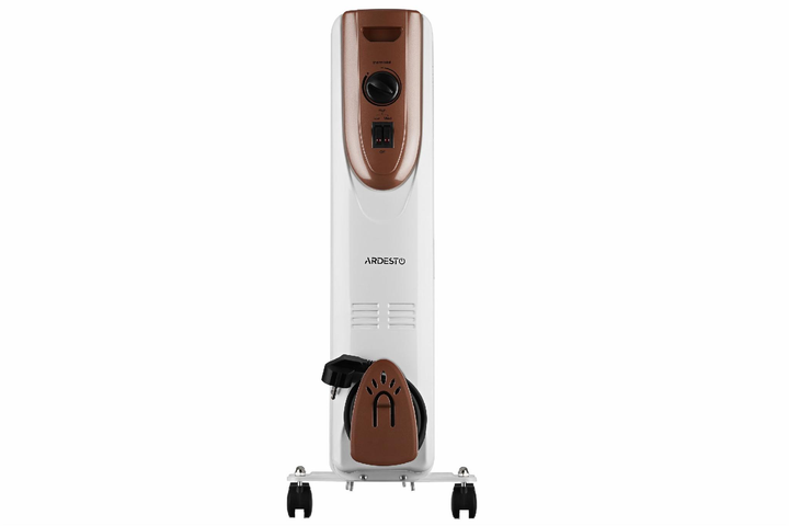 Масляный радиатор ARDESTO 2000 Вт 20м2 белый - изображение 3
