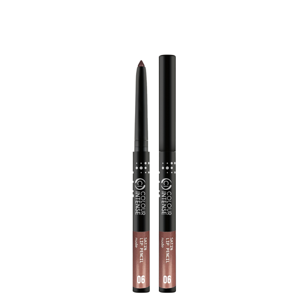 Олівець для губ механічний Colour Intense Satin Lip Pencil № 06 Nude Нюдовий - Фото 1 Олівець для губ механічний Colour Intense Satin Lip Pencil № 06 Nude Нюдовий - изображение 1