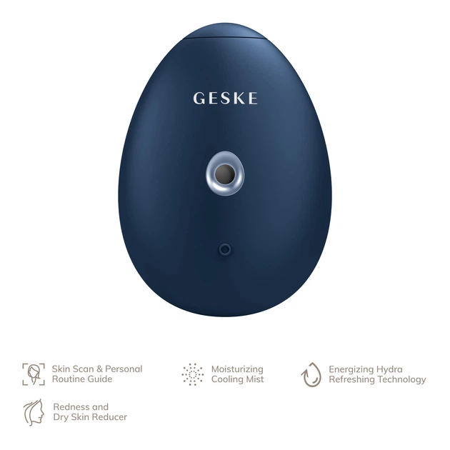 Электронный освежитель для увлажнения лица GESKE Facial Hydration Refresher 4в1 midnight - изображение 5