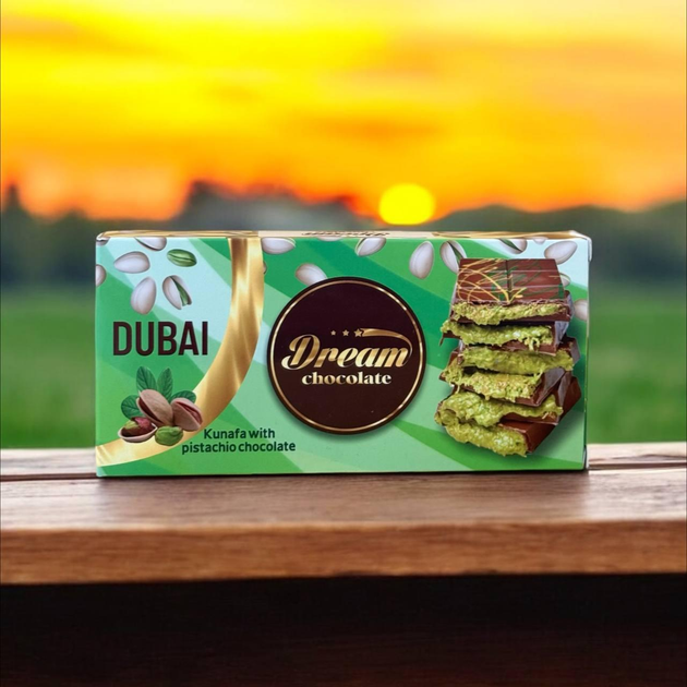Дубайский шоколад с фисташкой Dream Chocolate Dubai 200 г – купить в ...