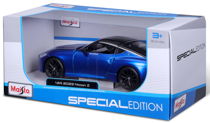 Model kompozytowy Maisto Nissan Z 2023 1:24 niebieski (32904) (90159070313) - obraz 3