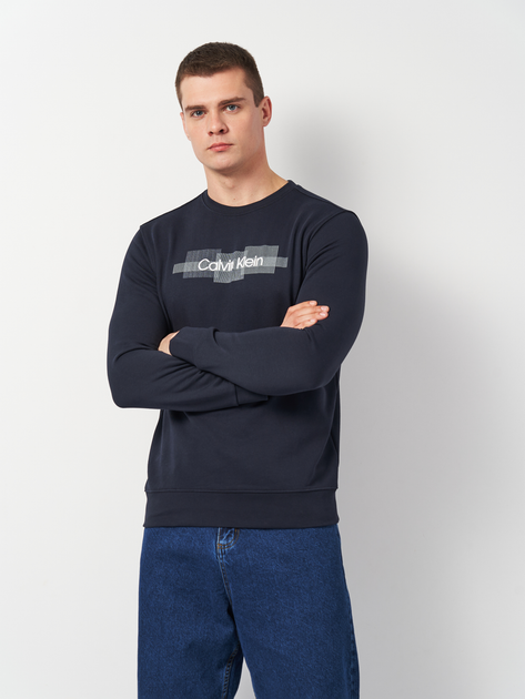 Світшот чоловічий Calvin Klein Jeans 11383.3 L Темно-синій від Rozetka на платформі USKIDKA Акція на Світшот чоловічий Calvin Klein Jeans 11383.3 L Темно-синій від Rozetka