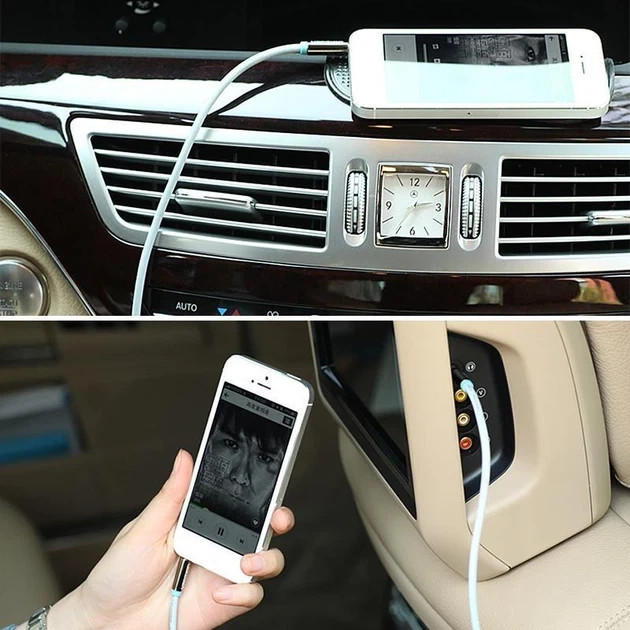 AUX аудіокабель Vention Audio 3.5 мм White Metal Type товстий дріт в обплетенні 2 м Silver (P350AC200-S) - Фото 4 AUX аудіокабель Vention Audio 3.5 мм White Metal Type товстий дріт в обплетенні 2 м Silver (P350AC200-S) - зображення 4
