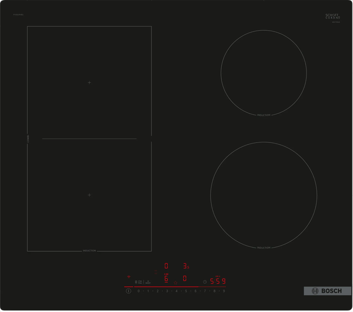 Варильна поверхня індукційна Bosch PVS61RHB1E - зображення 1