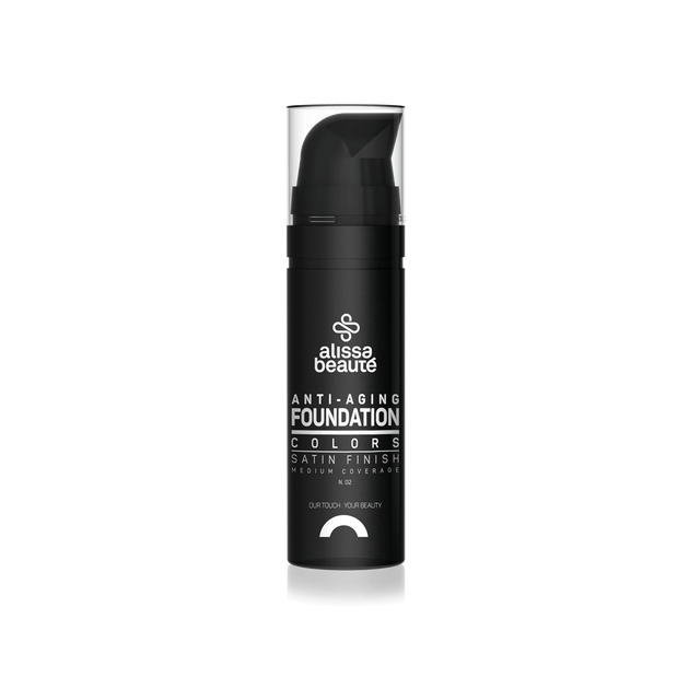 Тональная минеральная основа Anti-aging Foundation n,02 Alissa Beautе 35 мл 8033254498387 - Фото 1 Тональная минеральная основа Anti-aging Foundation n,02 Alissa Beautе 35 мл 8033254498387 - изображение 1