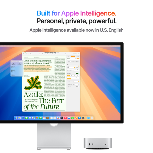 Комп'ютер Apple Mac Mini M4 16/256GB (MU9D3UA/A) - зображення 4