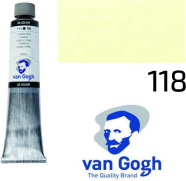Краска масляная Van Gogh Royal Talens 118 Белила титановые на льняном масле 200 мл (8712079326289) - изображение 2