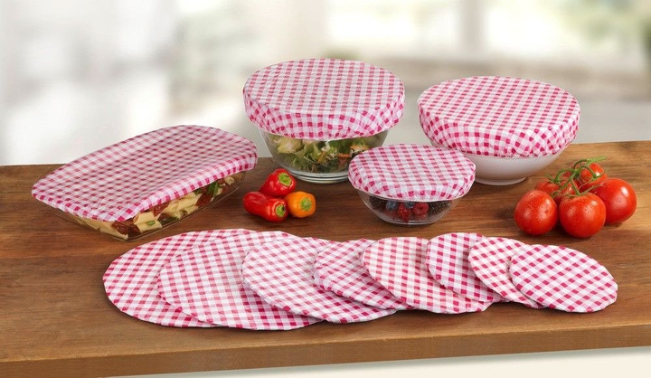 Zestaw nakładek na pojemniki spożywcze Maximex Classic 12 szt (4008838828632) - obraz 3