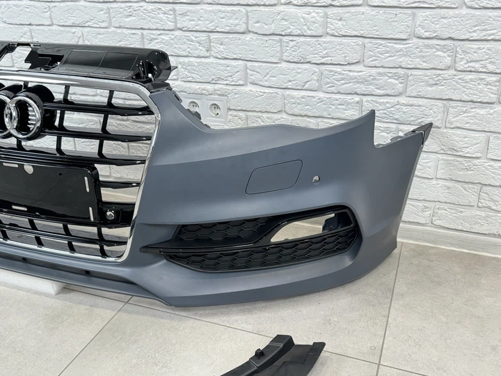 Бампер передний в сборе S-Line для Audi A3 2012-2016 для Audi A3 2012-2020 (8706) - изображение 6