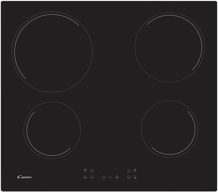 Płyta elektryczna Candy CH64CCB/4U2 - obraz 1