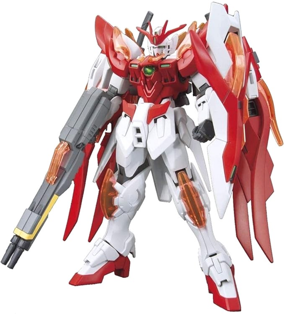 Модель для складання Bandai HGBF Wing Gundam Zero Honoo 1:144 13 см (4573102554406) - зображення 1