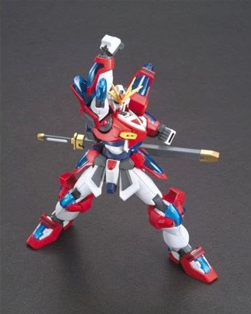 Model do składania Bandai HGBF Kamiki Burning Gundam Bl 1:144 12.7 cm (4573102577214) - obraz 4