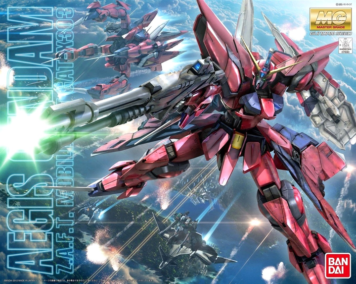 Модель для складання Bandai Master Grade Aegis Gundam Bl 1:100 (4573102629074) - зображення 5