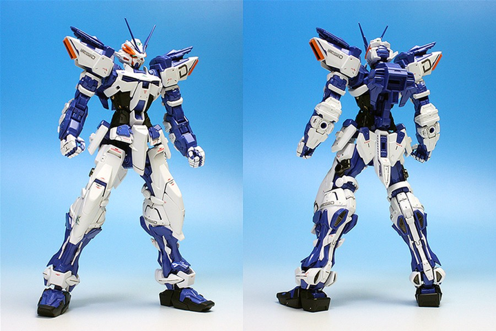 Model do składania Bandai Master Grade Gundam Astray Blue Frame D Bl 1:100 (4573102630476) - obraz 7