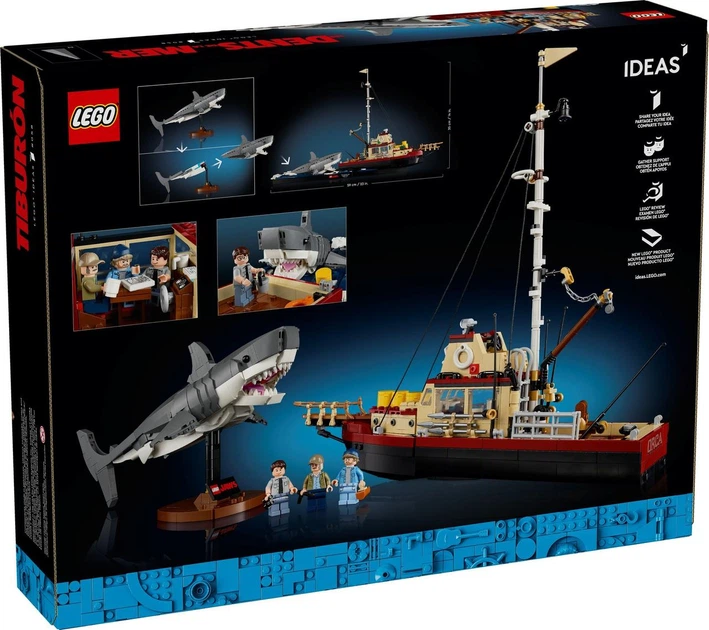 Конструктор Lego Ideas Челюсти 21350 - Фото 2 Конструктор Lego Ideas Челюсти 21350 - изображение 2