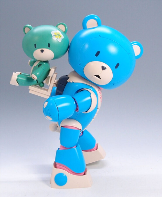 Zestaw modeli do składania Bandai HGBM Beargguy Ohana + Aloharo 1:144 (4573102662880) - obraz 16