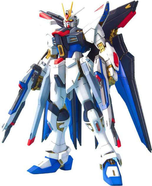 Model do składania Bandai Master Grade Strike Freedom Gundam Bl 1:100 (4573102616067) - obraz 1