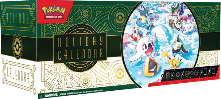 Kalendarz adwentowy Pokemon Company International Pokemon TCG Holiday Calendar 2024 (edycja angielska) (0820650858291) - obraz 1