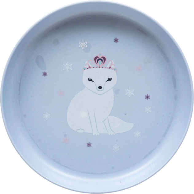 Набір дитячого посуду Atmosphera Winter Fox 5 предметів Блакитний (3560232658266) - зображення 3