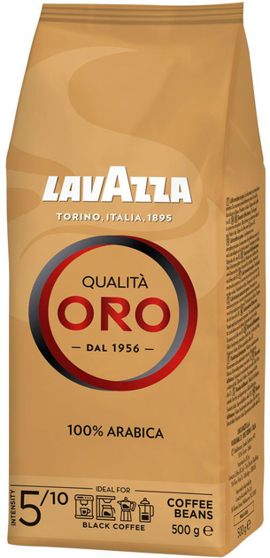 Кава в зернах Lavazza Qualita Oro 500 г (8000070019362) - зображення 1