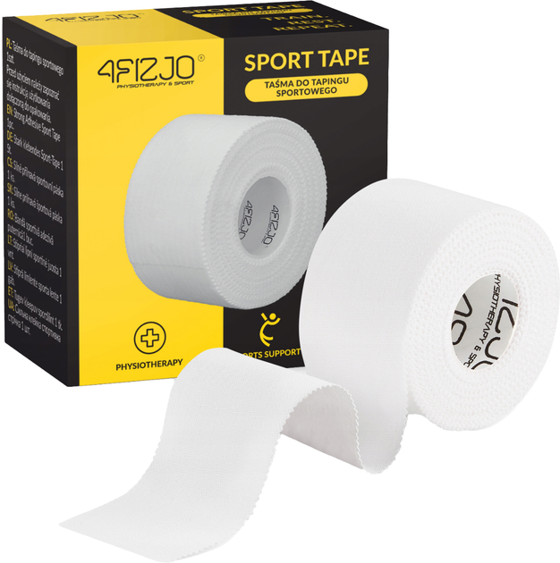 Стрічка (тейп) для пальців 4FIZJO Sport Tape 3.8x9.1 жорстка White (P-5905973400831) - зображення 1