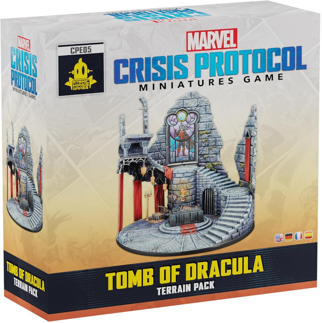 Настільна гра Marvel: Crisis Protocol – Tomb of Dracula Terrain Pack (англійське видання) (0841333127411) - зображення 1