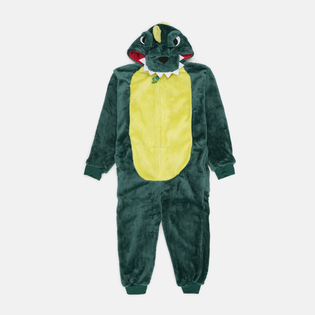 Подростковый кигуруми-динозавр для мальчика KidsMIX B8 140 см Зеленый (ROZ6501102111) 