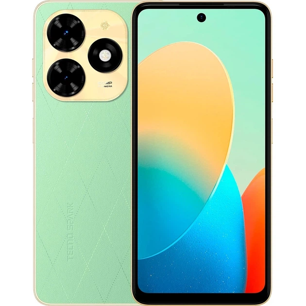 Смартфон Tecno Spark 20C (BG7n) 8/128GB Dual Sim Magic Skin Green (4894947011795) - Фото 1 Смартфон Tecno Spark 20C (BG7n) 8/128GB Dual Sim Magic Skin Green (4894947011795) - зображення 1