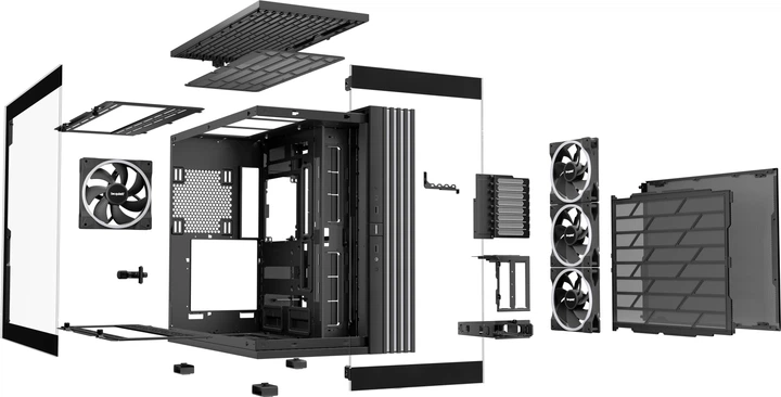 Obudowa be quiet! Light Base 900 LX Black (BGW71) - obraz 8