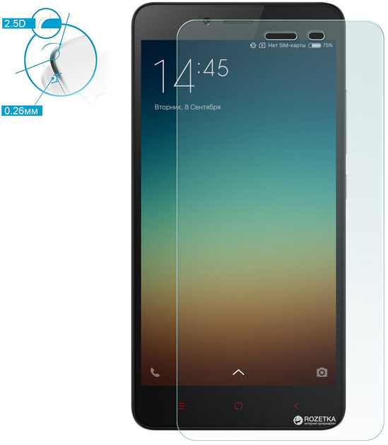 Защитное стекло Gorilla для Xiaomi Redmi Note 2 (Note2Glass) – фото ...