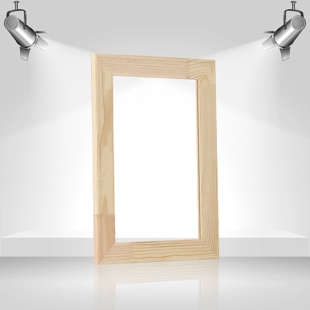 Подрамник для холста 30х42 (43х18 сосна срощенная) EmojiFrame - Фото 4 Подрамник для холста 30х42 (43х18 сосна срощенная) EmojiFrame - изображение 4