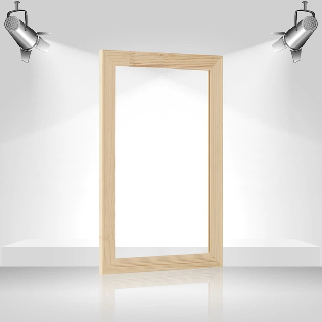 Подрамник для холста 40х60 (43х18 сосна срощенная) EmojiFrame - Фото 4 Подрамник для холста 40х60 (43х18 сосна срощенная) EmojiFrame - изображение 4