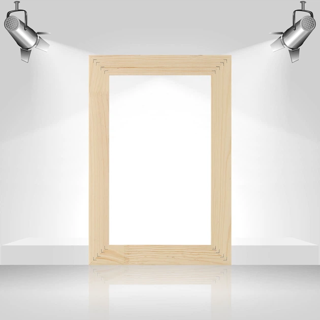 Подрамник для холста 30х45 (43х18 сосна срощенная) EmojiFrame - Фото 5 Подрамник для холста 30х45 (43х18 сосна срощенная) EmojiFrame - изображение 5