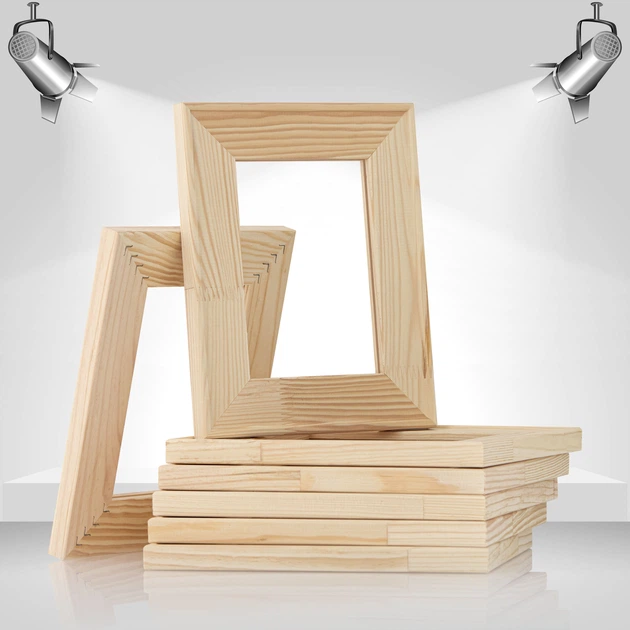 Подрамник для холста 20х25 (43х18 сосна срощенная) EmojiFrame - Фото 2 Подрамник для холста 20х25 (43х18 сосна срощенная) EmojiFrame - изображение 2