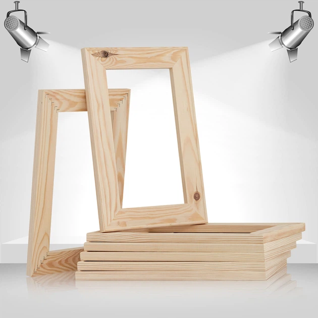 Подрамник для холста 25х38 (43х18 сосна цельная с сучком) EmojiFrame - Фото 2 Подрамник для холста 25х38 (43х18 сосна цельная с сучком) EmojiFrame - изображение 2
