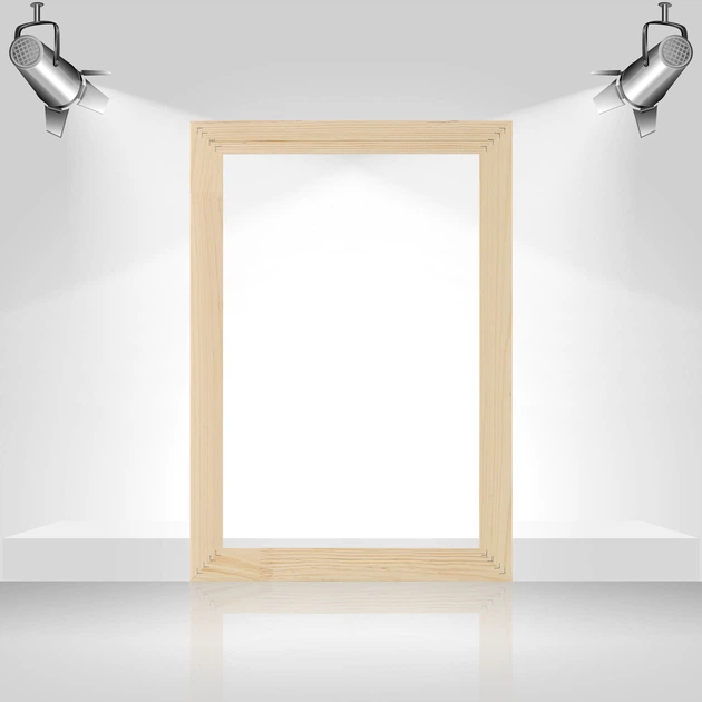 Подрамник для холста 42х60 (43х18 сосна срощенная) EmojiFrame - Фото 5 Подрамник для холста 42х60 (43х18 сосна срощенная) EmojiFrame - изображение 5
