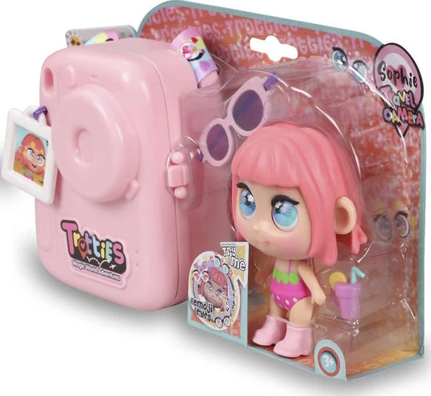Figurka Trotties Sofi z aparatem fotograficznym Różowa 12 cm FMSTFT21000-4 (8056379163879) - obraz 4
